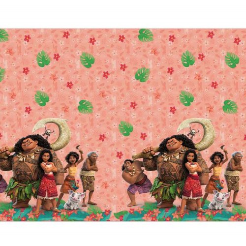 Plastic Tablecover Moana/ Vaiana 120x180cm