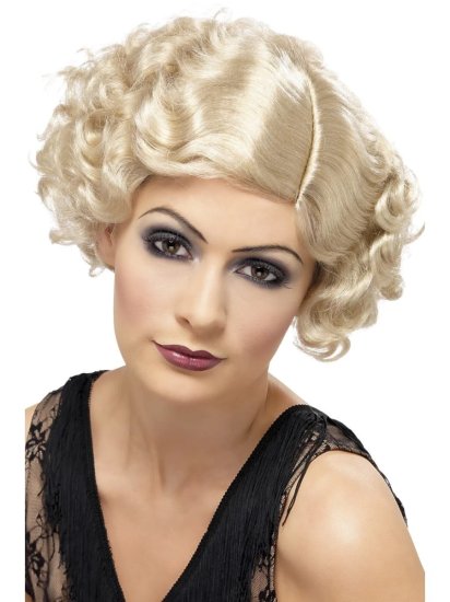 Flapper Wig Blonde