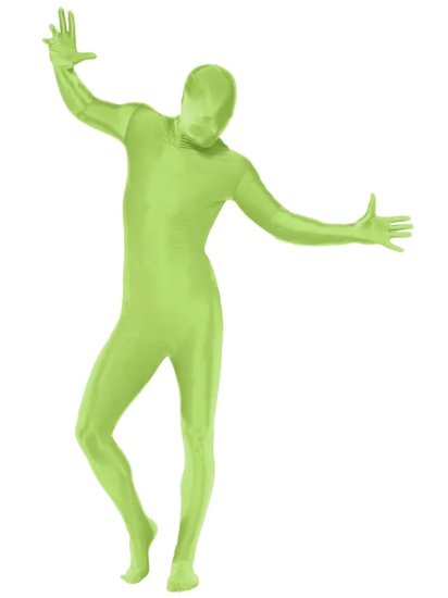 Costume Second Skin Green