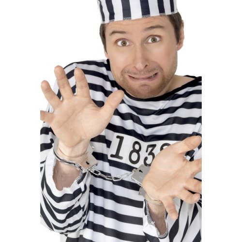 Plastic Handcuffs, Silver