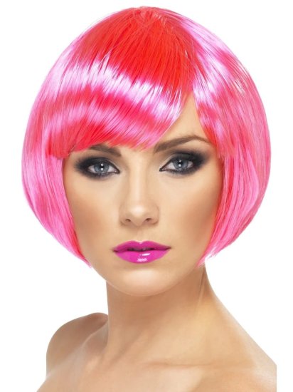 Short Wig Pink