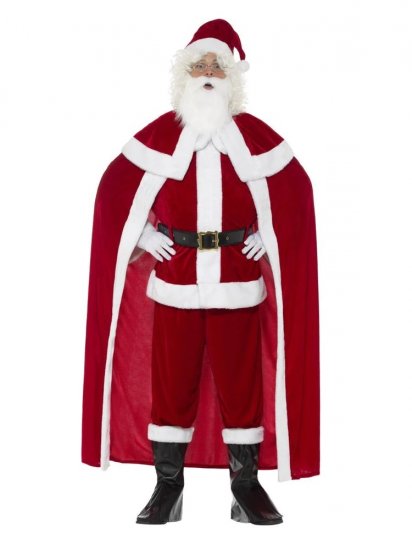 Deluxe Santa Claus Suit Costume