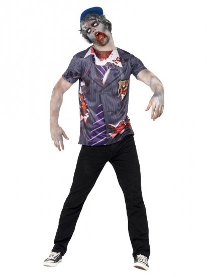 Costume Zombie School Boy