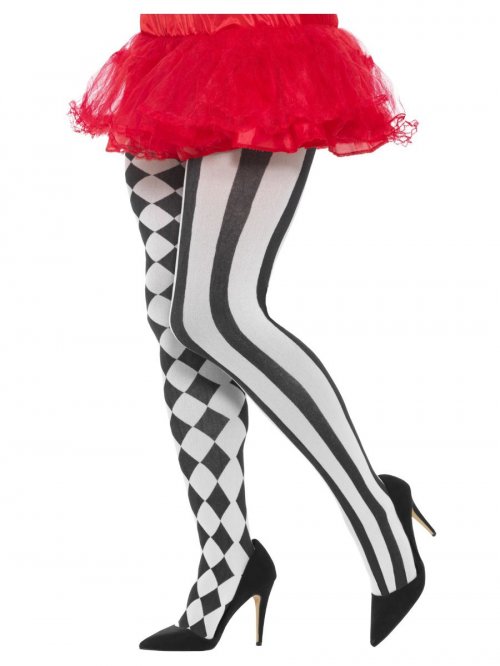 Harlequin Tights, Plus Size