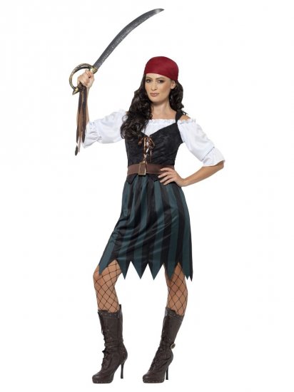 Costume Pirate Deckhand Woman