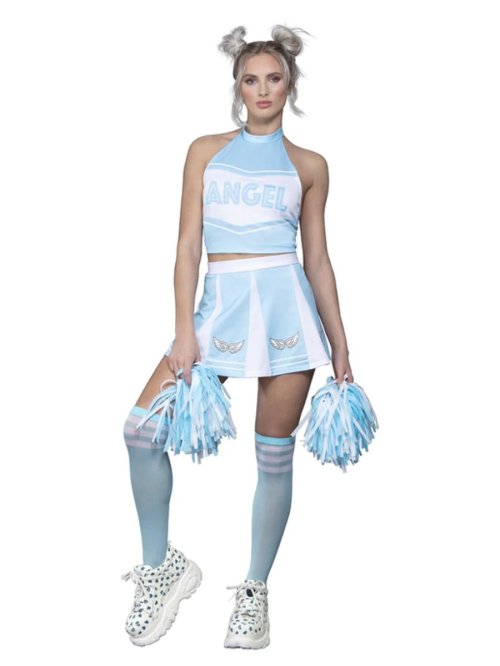 Costume Cheerleader Blue Costume Cheerleader Blue