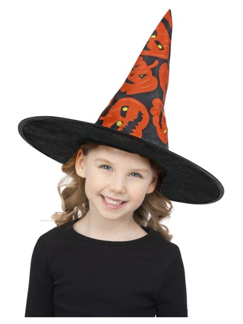 Child Witch Pumpkin hat