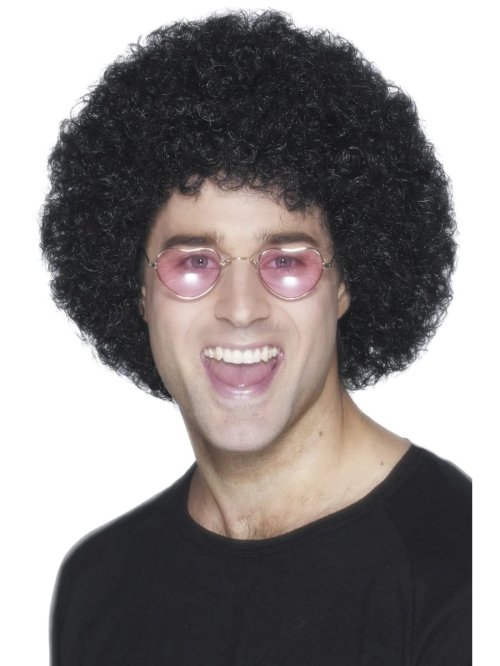 Afro Wig, Black Afro Wig, Black