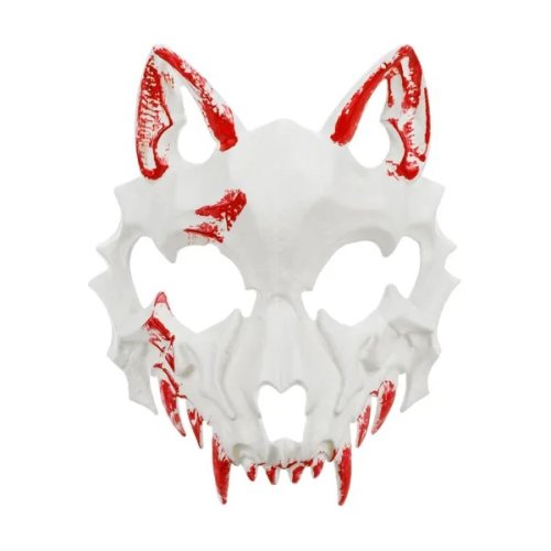 Bloody Wolf mask 17x20cm