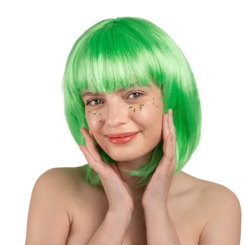 Partyrama Wig Green Partyrama Wig Green