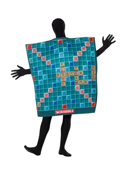 Costume Scrabble Board