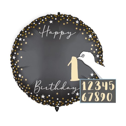 Foil Balloon Happy Birthday 45cm