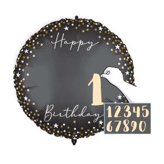 Foil Balloon Happy Birthday 45cm