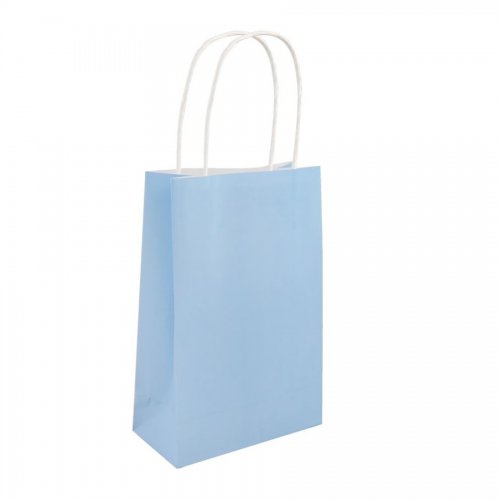 Baby Blue Paper Party Bag 13x21x8cm