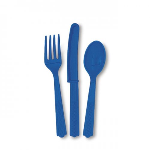 6 Set Cutlery Blue (18pcs) 6 Set Cutlery Blue (18pcs)