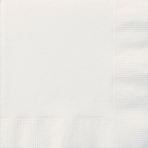 20 Napkins White 25X25cm 20 Napkins White 25X25cm