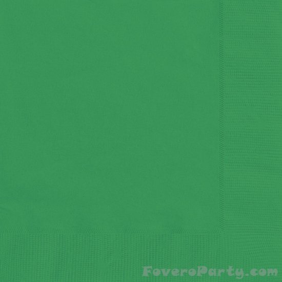 20 Χαρτοπετσέτες Πράσινο 33X33cm