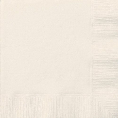 20 Napkins Ivory 33X33cm 20 Napkins Ivory 33X33cm