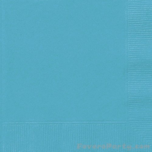20 Napkins Tirquoise 33X33cm 20 Napkins Tirquoise 33X33cm