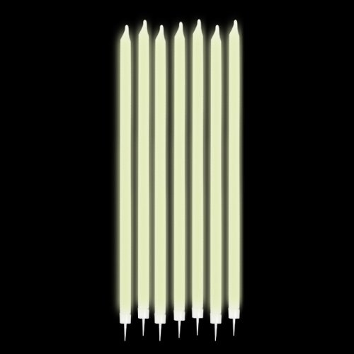 12 Candles Glow in the dark (size 14cm) 12 Candles Glow in the dark (size 14cm)