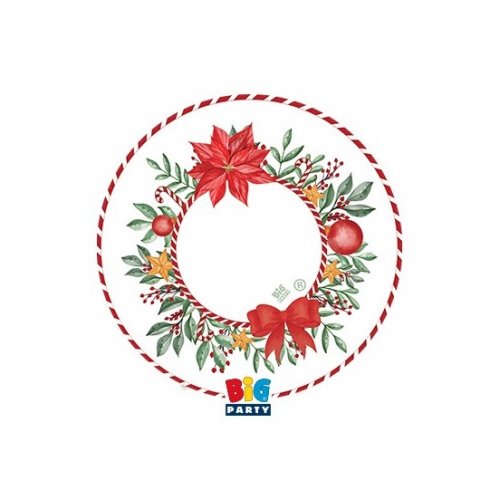 8 Paper Coasters Candy Bouquet 9cm