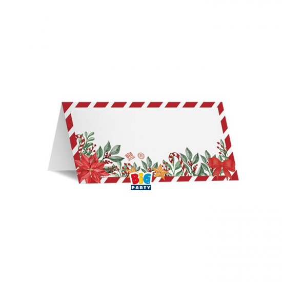 8 Place cards Candy Bouquet 8X4cm