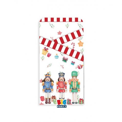 8 Paper Cutlery Holder Nutcracker