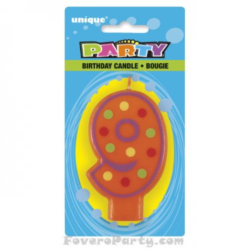 Birthday Candle "9" Birthday Candle "9"