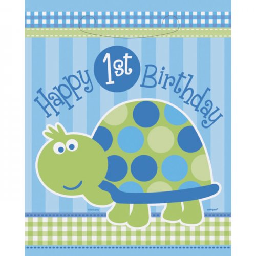 8 Lootbags First Birthday Turtle 8 Lootbags First Birthday Turtle