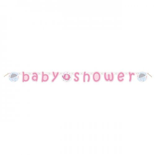 Ubrellaphants Banner Pink 1.6m