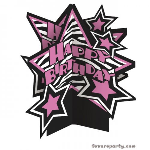 Table centerpiece Zebra 35cm ( 1 pc) Table centerpiece Zebra 35cm ( 1 pc)