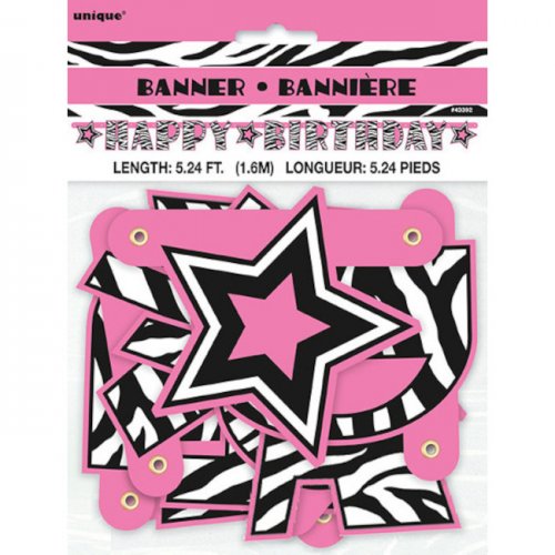 Banner Zebra 1.6m Banner Zebra 1.6m