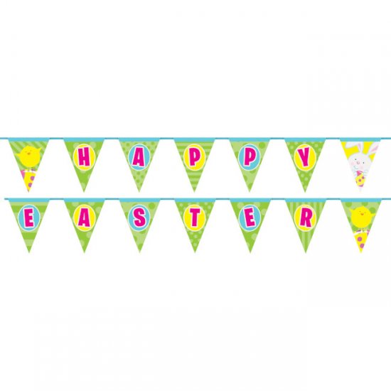 Flag Banner Easter Bunny