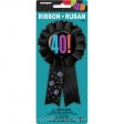Award Ribbon Birthday 40th