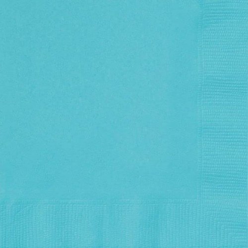 20 Beverage Napkins Teal 25X25cm 20 Beverage Napkins Teal 25X25cm