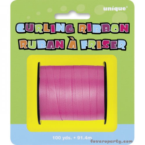 Hot Pink curl Ribbon 90 meters
