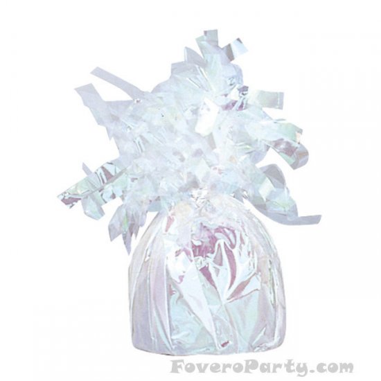 Foil Balloon Weight Iridescent