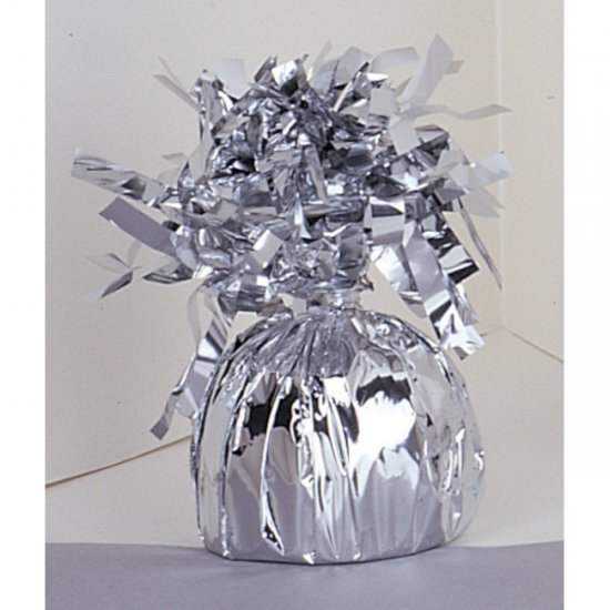 Foil Balloon Weight Silver