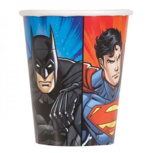8 Paper Cups Justice League