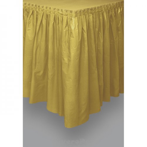 Gold Tableskirt 73cm X 426cm