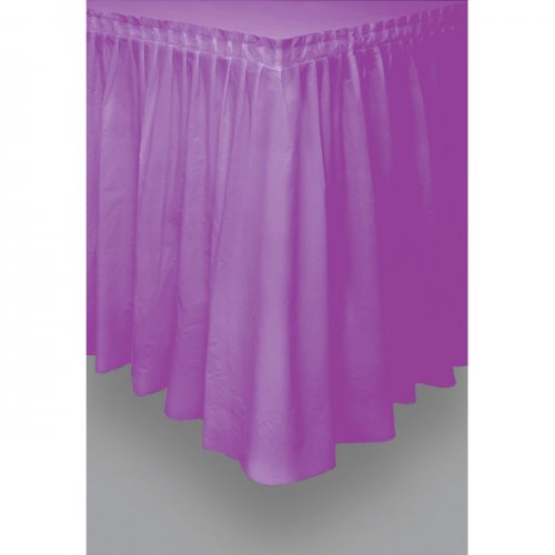 Purple Tableskirt 73cm X 426cm