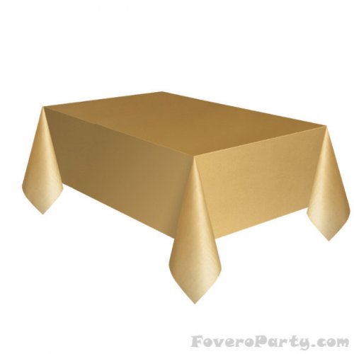 Gold Tablecover 134cmX274cm