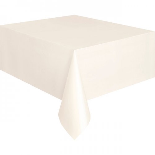 Ivory Tablecover 134cmX274cm