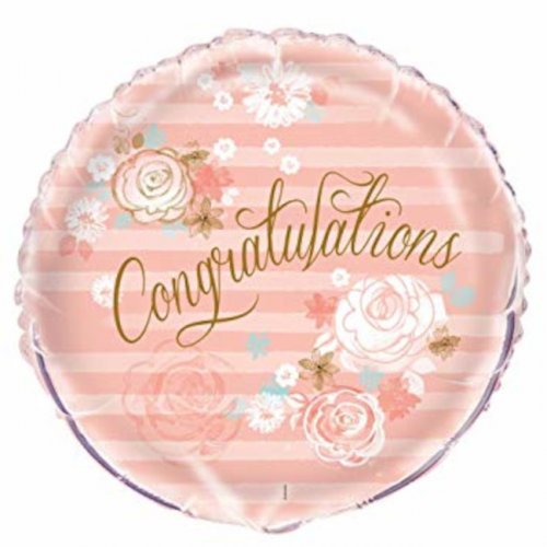 Foil Balloon Congratulations 45cm