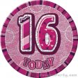 Κονκάρδα Ροζ 16th Birthday 15cm