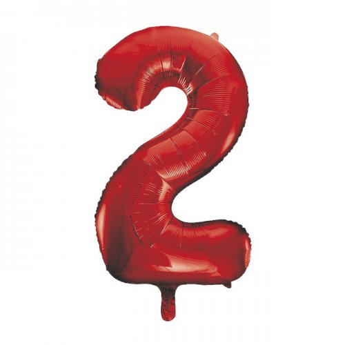 Number 2 Red 85cm