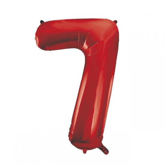 Number 7 Red 85cm