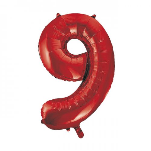 Number 9 Red 85cm