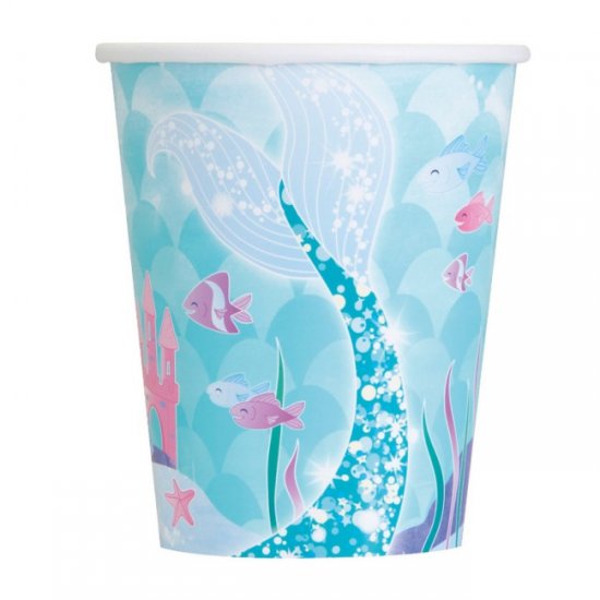 8 Cups Mermaid Birthday