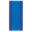 30 Blue Cello Bags with Twist Ties 13cmX29cm